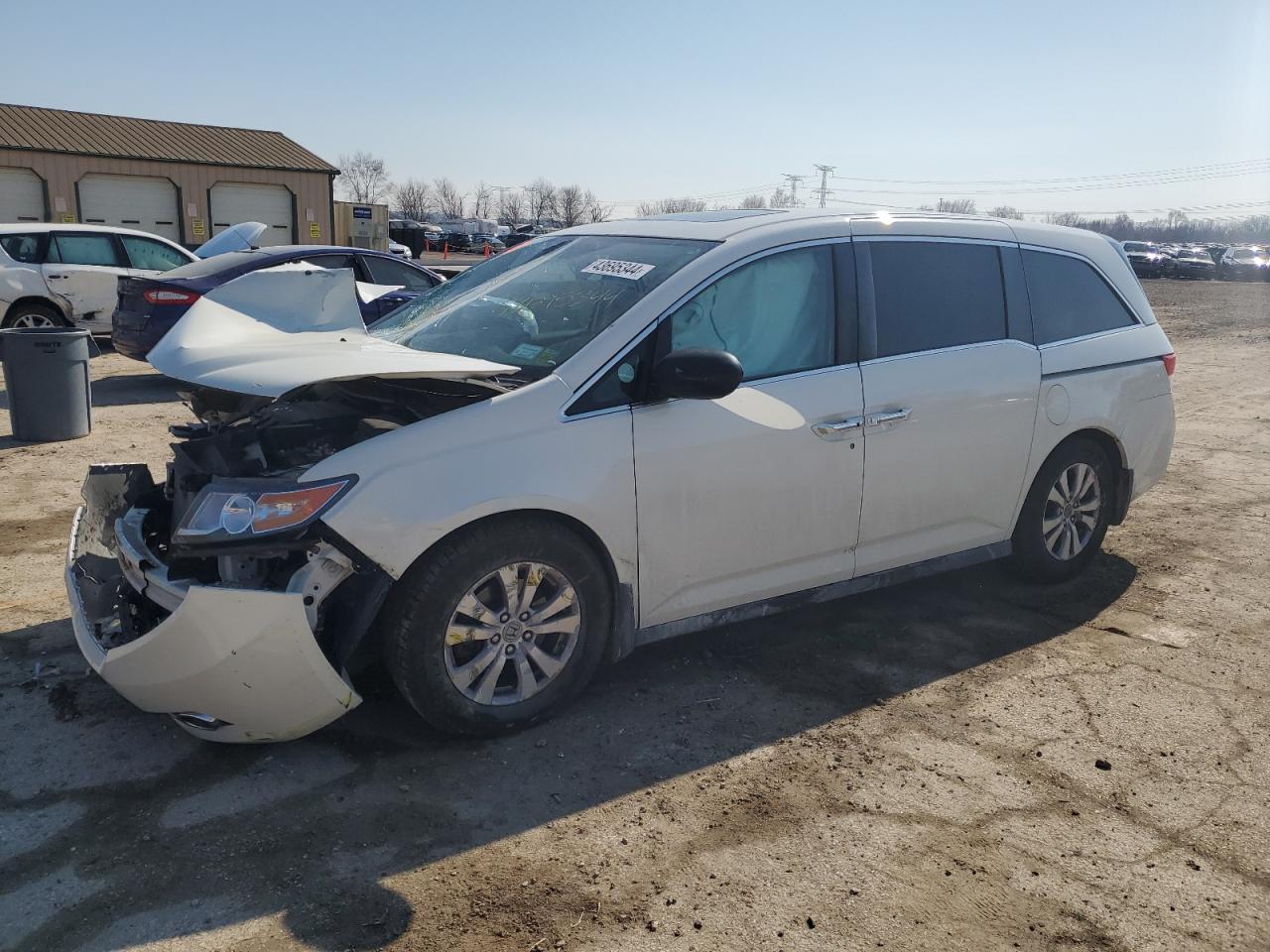 Lot #2689064520 2015 HONDA ODYSSEY EX