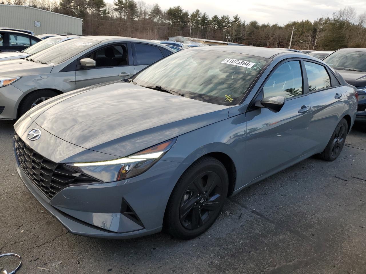 2021 Hyundai Elantra Sel vin: KMHLM4AG0MU182832