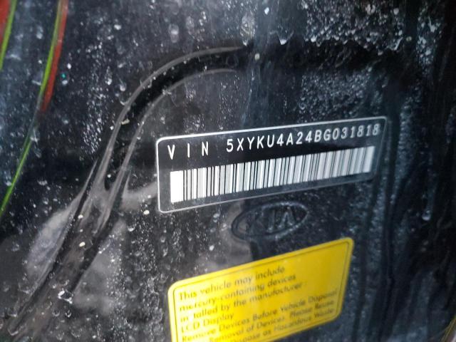 5XYKU4A24BG031818 2011 Kia Sorento Ex