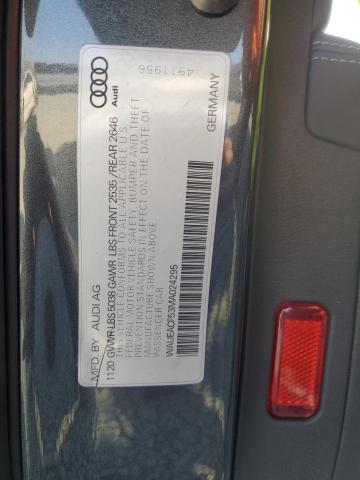 2021 AUDI A5 PRESTIG - WAUEACF53MA024295