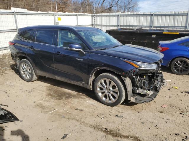 VIN 5TDDBRCH6MS017051 2021 Toyota Highlander, Hybri... no.4