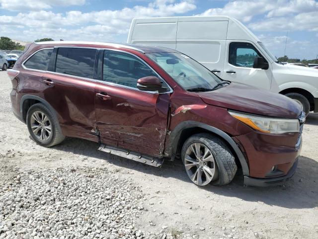 VIN 5TDKKRFH7ES006287 2014 Toyota Highlander, Xle no.4