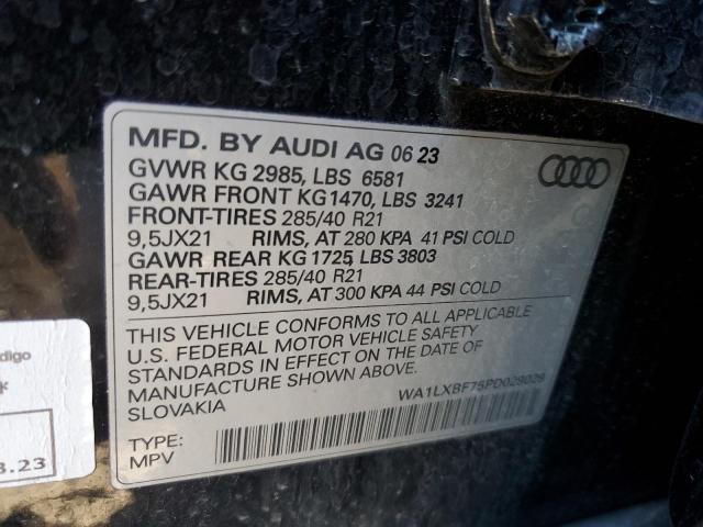 VIN WA1LXBF75PD029029 2023 Audi Q7, Premium Plus no.13