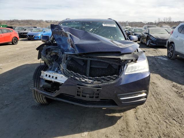 Lot #2436415941 2016 ACURA MDX TECHNO salvage car