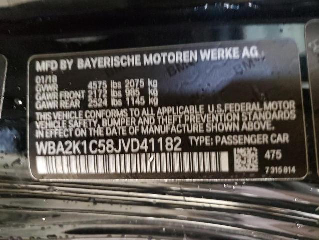 VIN WBA2K1C58JVD41182 2018 BMW 2 Series, 230XI no.12