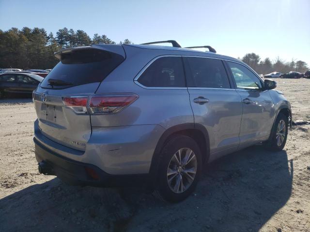 VIN 5TDJKRFH7FS130024 2015 Toyota Highlander, Xle no.3