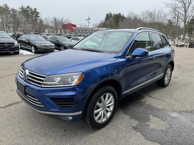 2016 Volkswagen Touareg Vr6 Sport VIN: WVGEF9BP1GD004950 Lot: 39042576