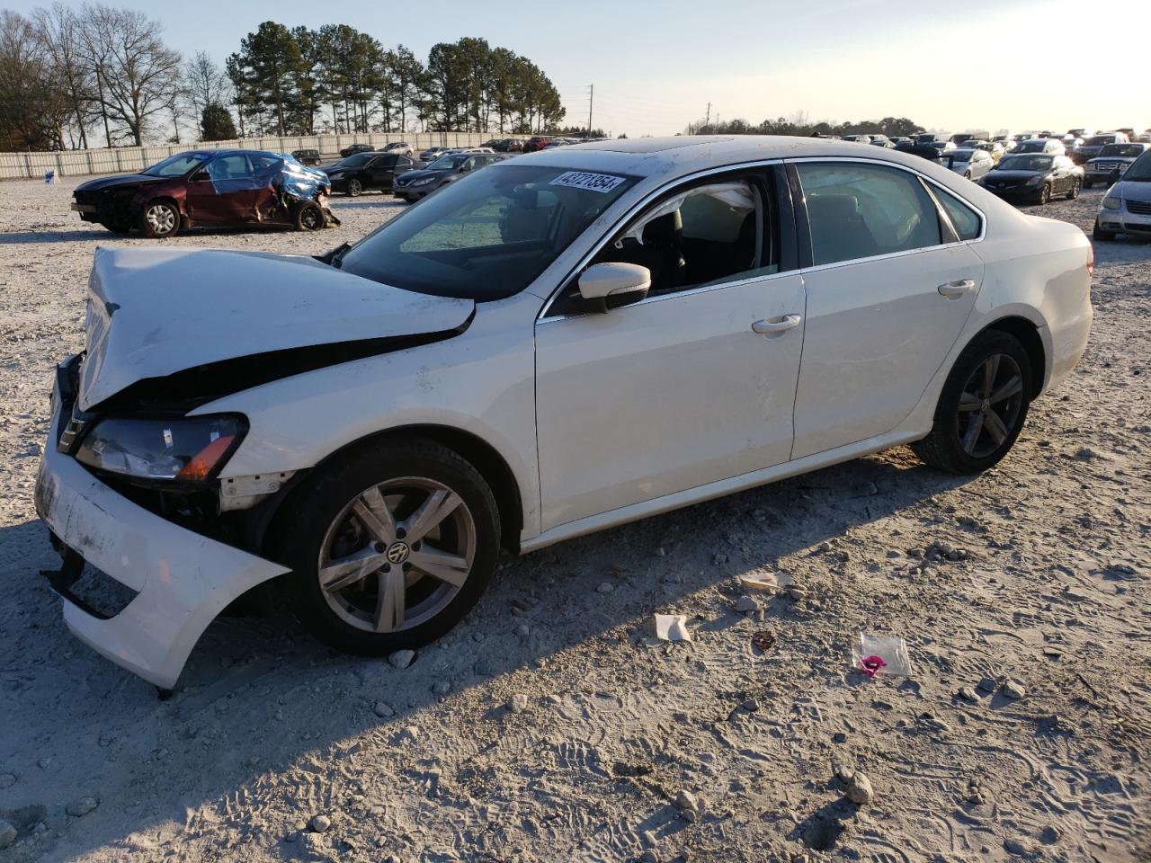 2013 Volkswagen Passat Se vin: 1VWBH7A30DC138285