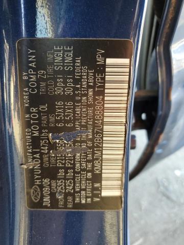 2007 Hyundai Tucson Gls VIN: KM8JM12B67U488804 Lot: 43814954