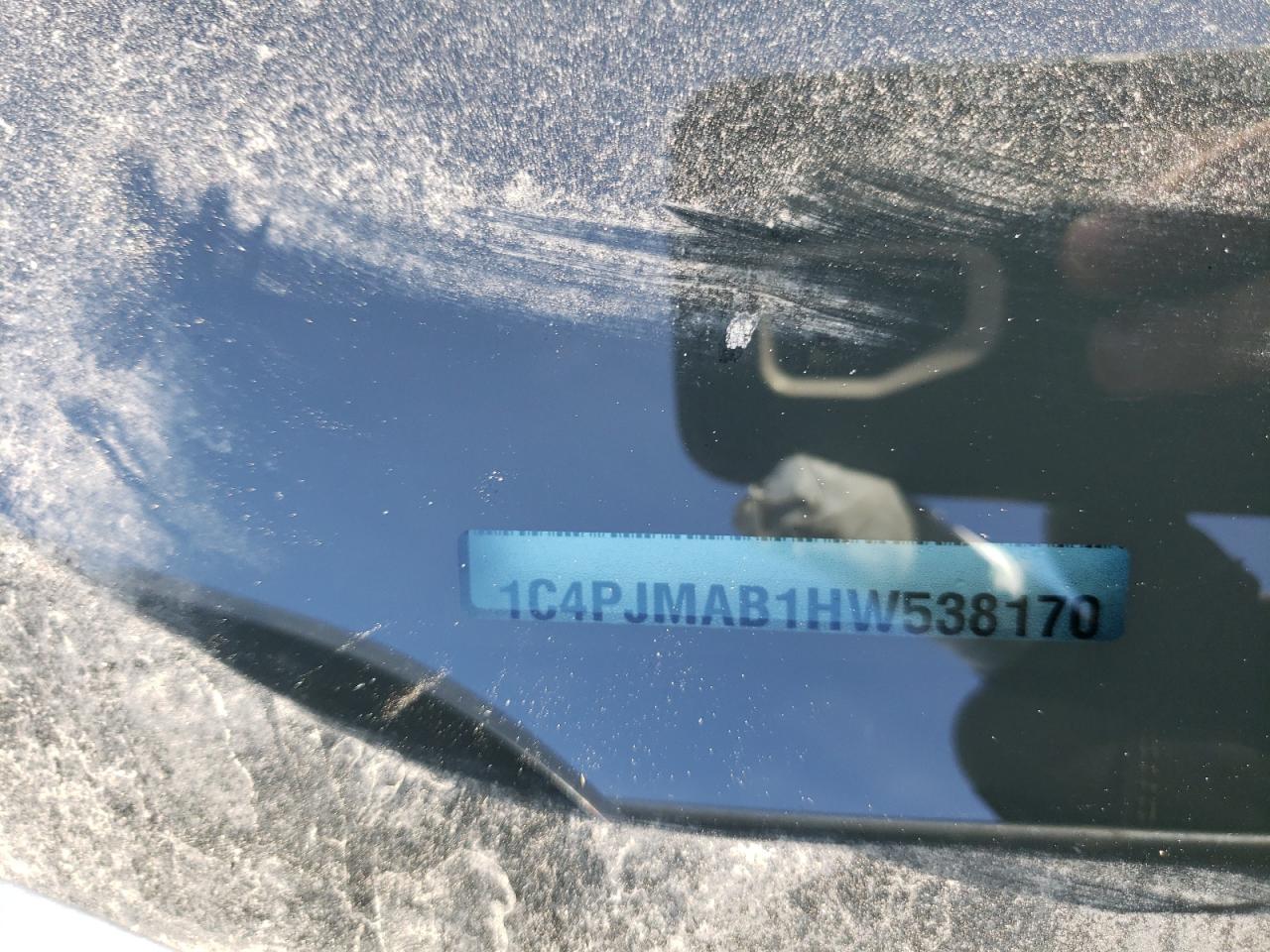 1C4PJMAB1HW538170 2017 Jeep Cherokee Sport