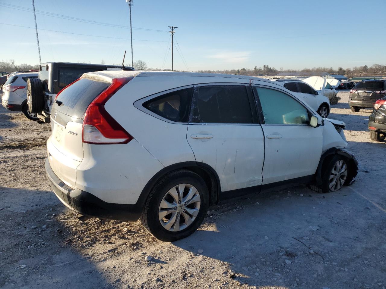 2014 Honda Cr-V Exl vin: 5J6RM4H71EL007575