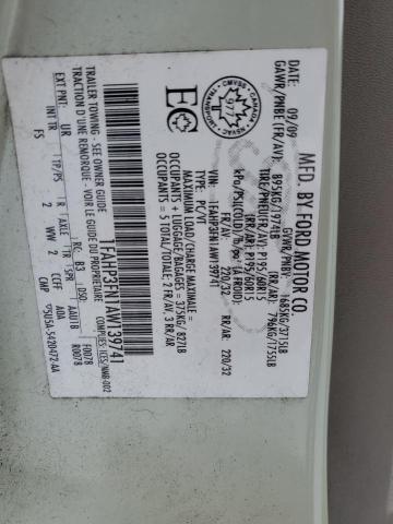 2010 Ford Focus Se VIN: 1FAHP3FN1AW139741 Lot: 43198354