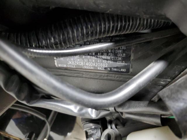 2016 KAWASAKI ZR800 B - JKBZRCB14GDA20882