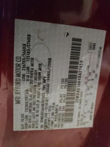 2004 Ford Freestar Se VIN: 2FMDA51664BA21658 Lot: 44527334