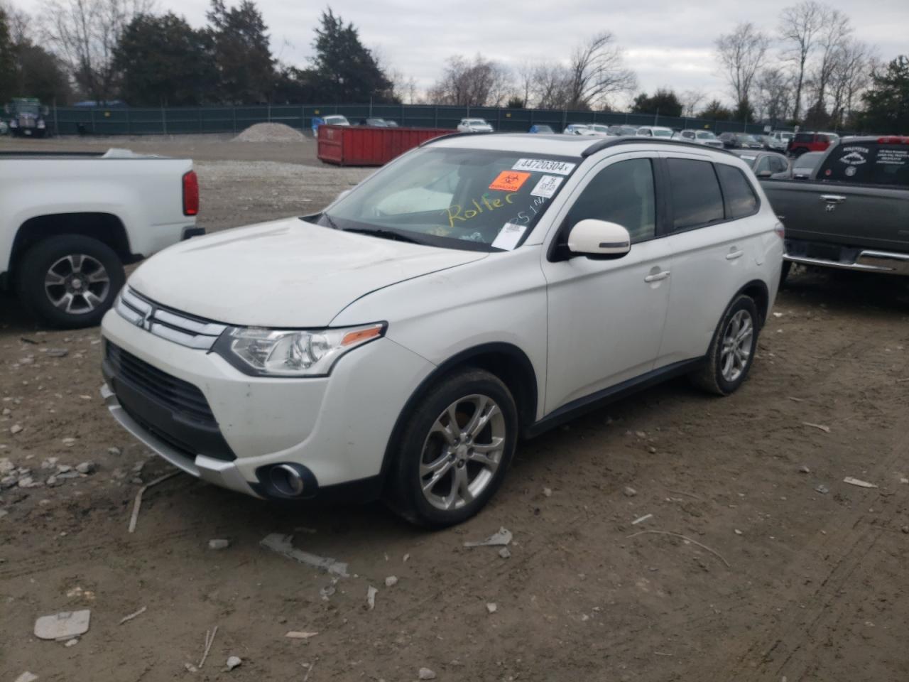 2015 Mitsubishi Outlander Se vin: JA4AD3A31FZ009601