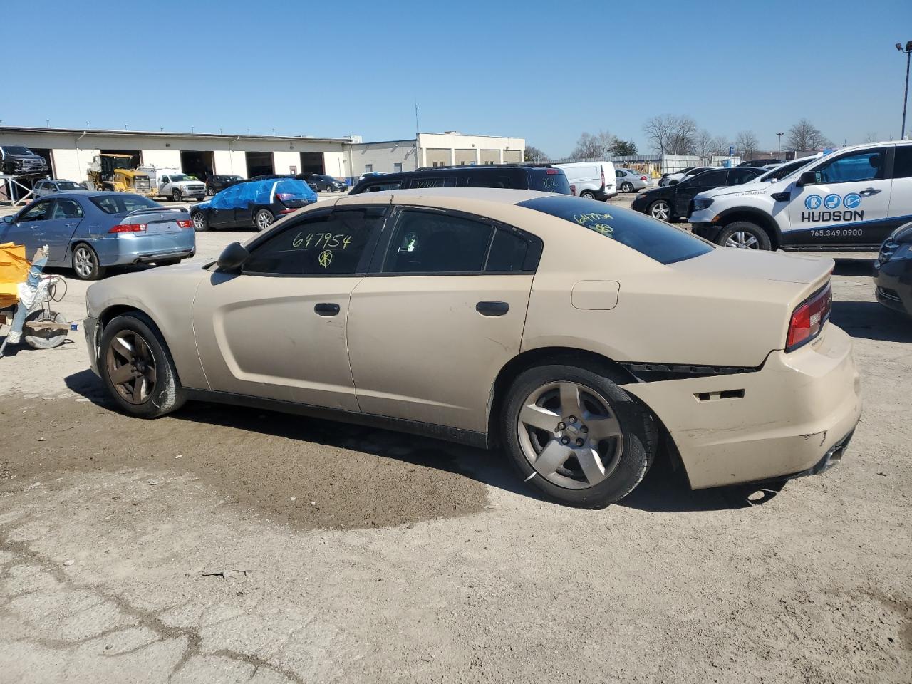 2C3CDXAT3DH647954 2013 Dodge Charger Police