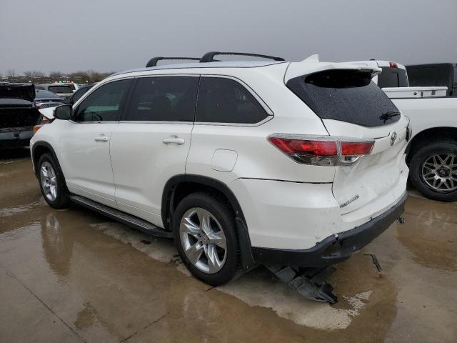 VIN 5TDYKRFH2ES032354 2014 Toyota Highlander, Limited no.2