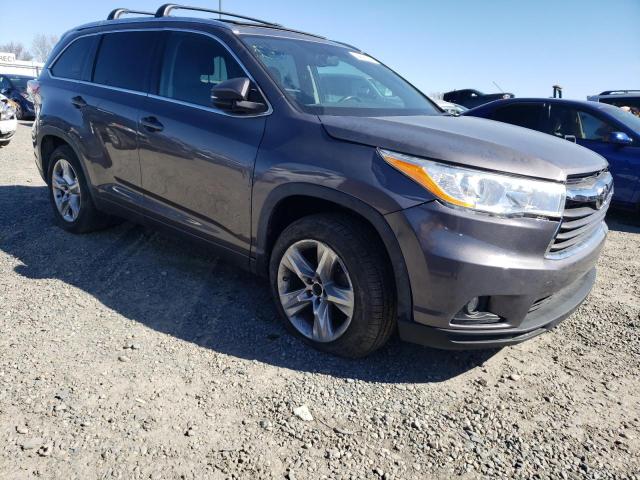 VIN 5TDYKRFH9ES009606 2014 Toyota Highlander, Limited no.4