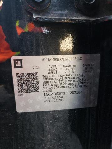 2018 CHEVROLET MALIBU LT 1G1ZD5ST1JF267154
