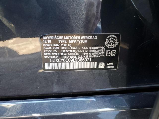 2020 BMW X6 XDRIVE4 - 5UXCY6C09L9B66071