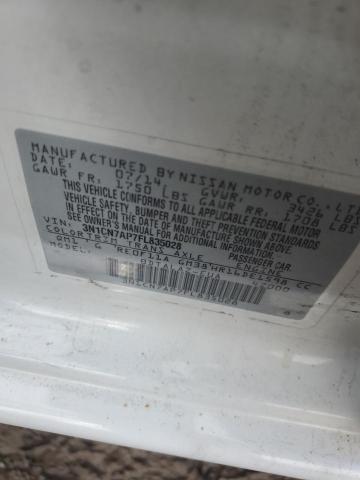 2015 NISSAN VERSA S 3N1CN7AP7FL835028