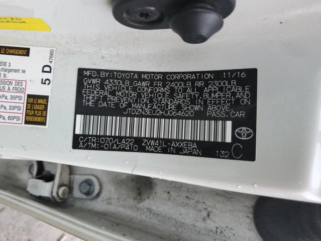 2017 TOYOTA PRIUS V JTDZN3EU2HJ064620