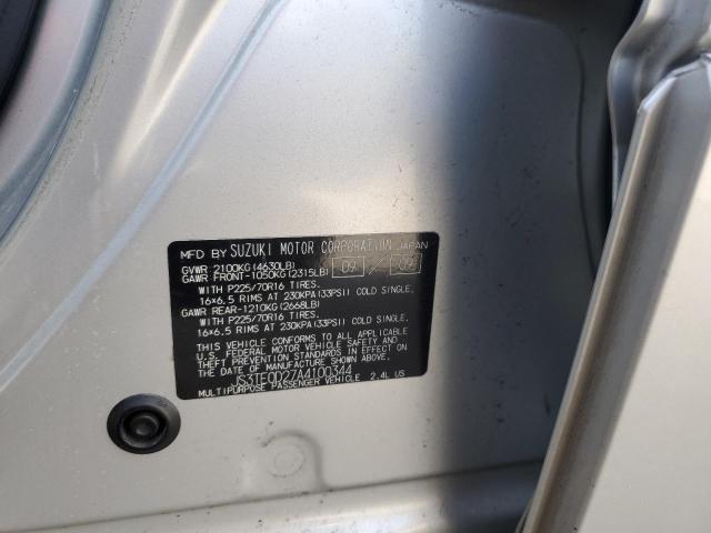 2010 Suzuki Grand Vitara Premium VIN: JS3TE0D27A4100344 Lot: 42436424