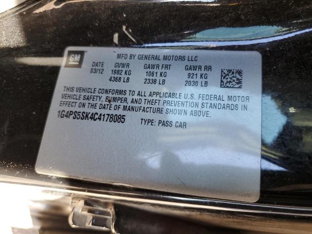 2012 Buick Verano VIN: 1G4PS5SK4C4178085 Lot: 44046174