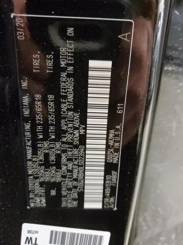 2020 TOYOTA HIGHLANDER 5TDGZRBH0LS023940