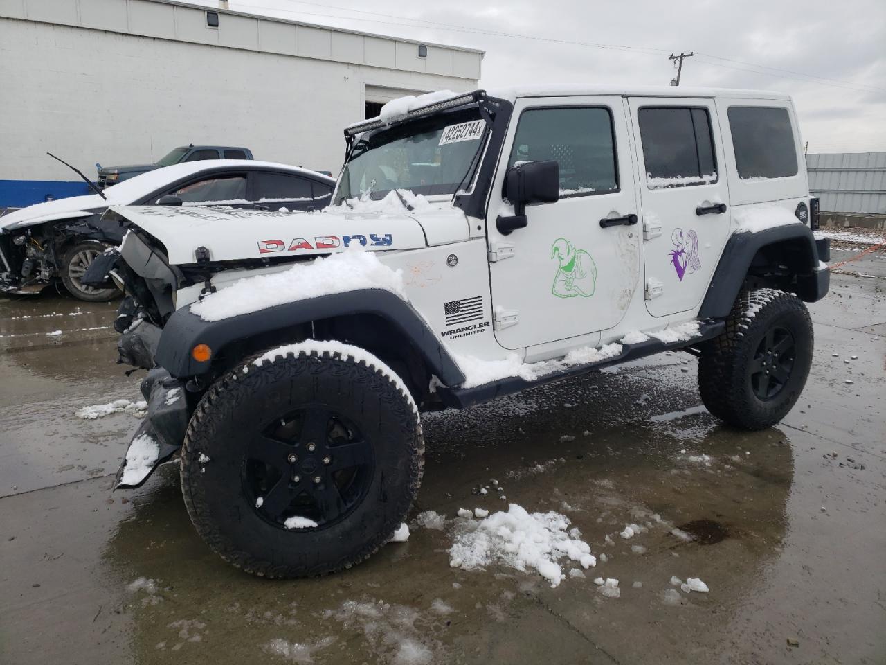 2017 Jeep Wrangler Unlimited Sport vin: 1C4BJWDG6HL666340