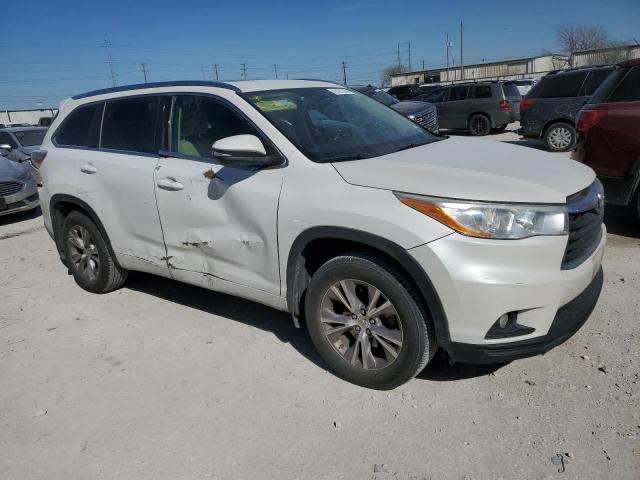 VIN 5TDKKRFH9ES011748 2014 Toyota Highlander, Xle no.4