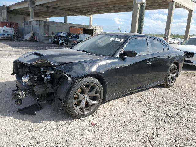 Lot #2492098674 2018 DODGE CHARGER SX salvage car