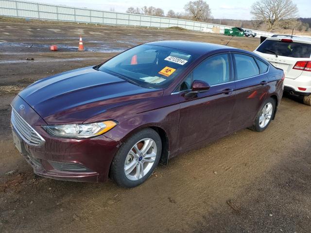 Lot #2489862789 2018 FORD FUSION SE salvage car