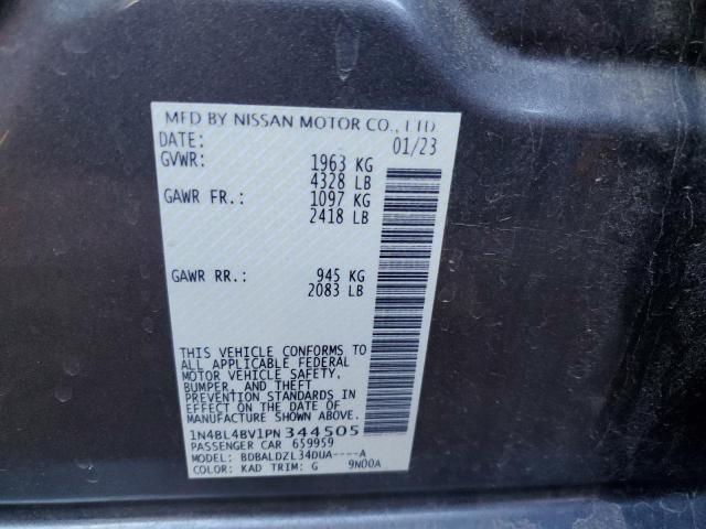 2023 NISSAN ALTIMA S 1N4BL4BV1PN344505