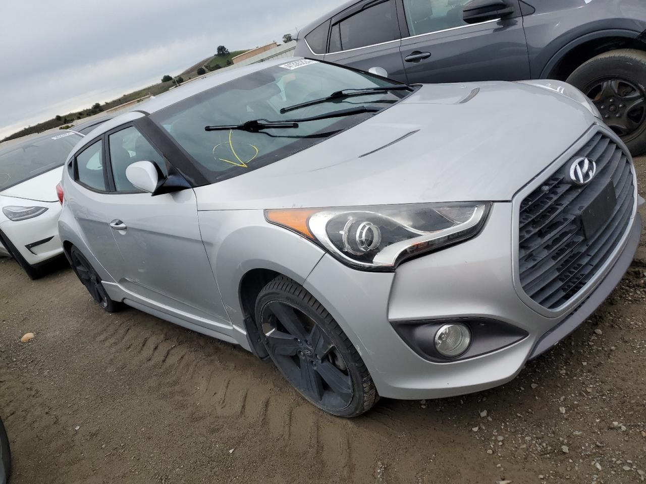 2013 Hyundai Veloster Turbo vin: KMHTC6AE7DU177057