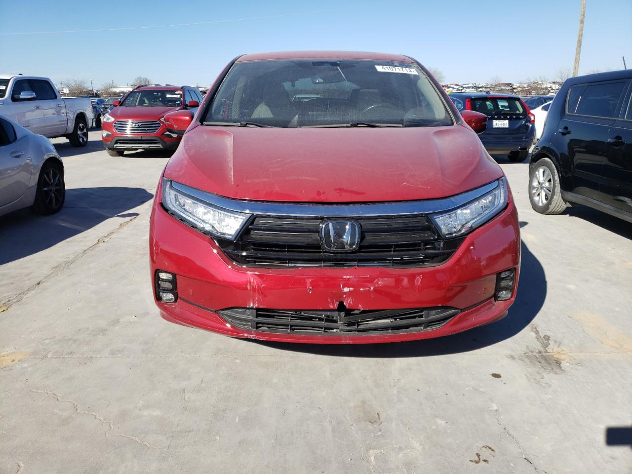 5FNRL6H84NB022801 2022 Honda Odyssey Touring