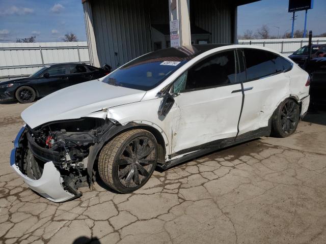 Lot #2445606975 2020 TESLA MODEL X salvage car