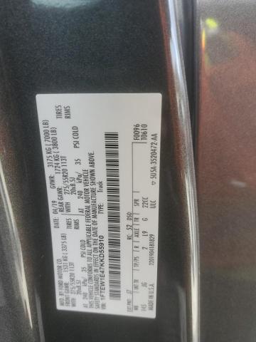 2019 FORD F150 SUPER - 1FTEW1E47KKD55910