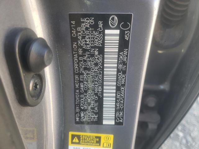 2014 Lexus Es 350 VIN: JTHBK1GG6E2129365 Lot: 44571884