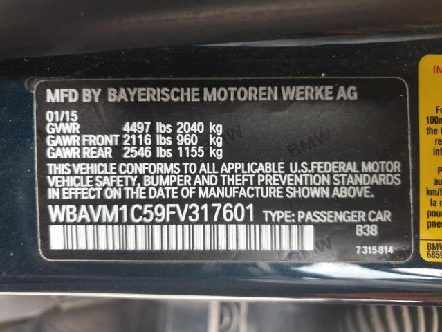 VIN WBAVM1C59FV317601 2015 BMW X1, Sdrive28I no.13