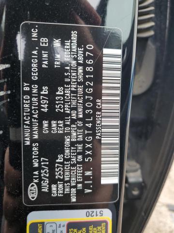 2018 Kia Optima Lx VIN: 5XXGT4L30JG218670 Lot: 40921464