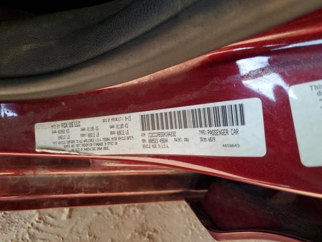 2016 CHRYSLER 200 LIMITE 1C3CCCAB3GN104232