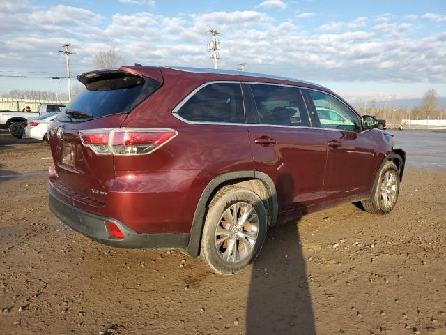 VIN 5TDJKRFH7FS171320 2015 Toyota Highlander, Xle no.3