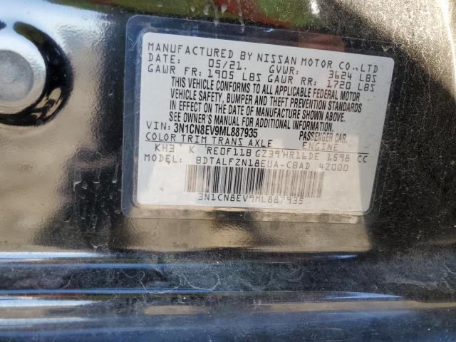 3N1CN8EV9ML887935 2021 Nissan Versa Sv