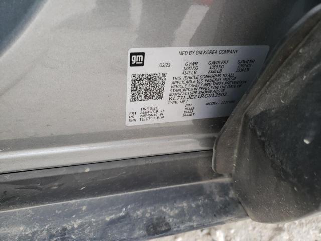 2024 CHEVROLET TRAX 2RS KL77LJE21RC013502