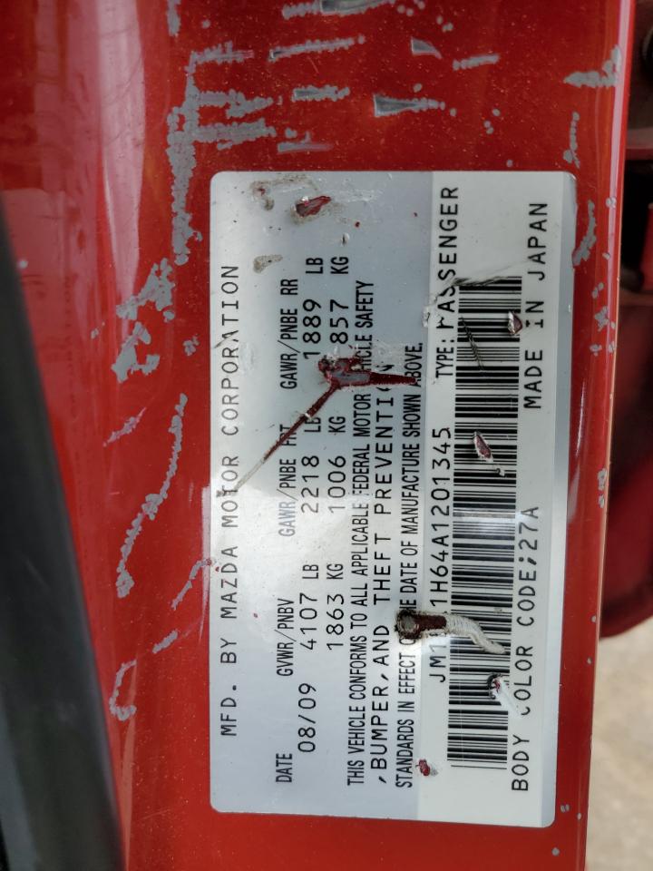 JM1BL1H64A1201345 2010 Mazda 3 S