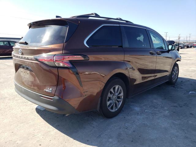 2021 Toyota Sienna Le VIN: 5TDKRKEC6MS059523 Lot: 51582344