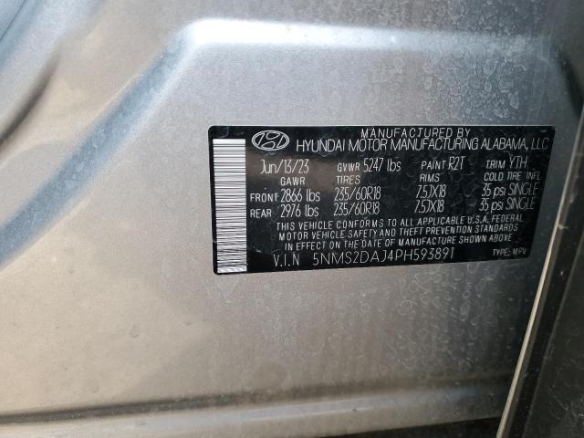 2023 HYUNDAI SANTA FE S - 5NMS2DAJ4PH593891