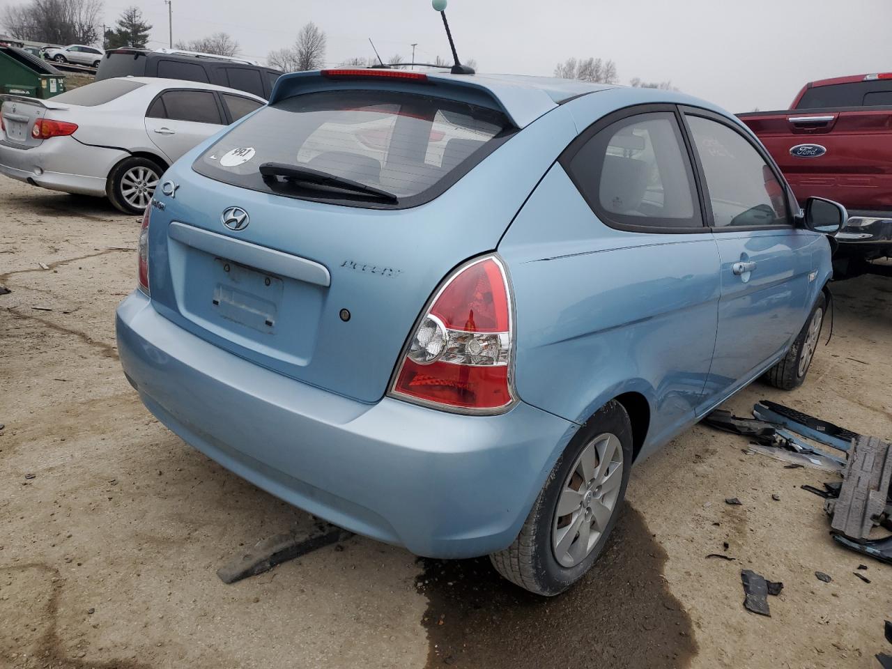 Lot #2354057724 2011 HYUNDAI ACCENT GL