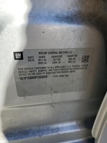 2015 CHEVROLET CRUZE L - 1G1P15SH3F7254855